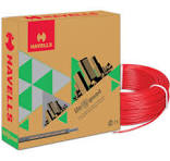 HAVELLS FR PVC Housing Wire, Length: 90 m [0.50 sq. mm, Orange]